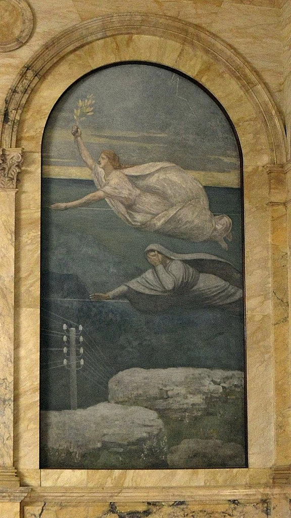 Pierre Puvis de Chavannes - 106, Murales dell'edificio BPL McKim, Boston Public Library, Boston 3